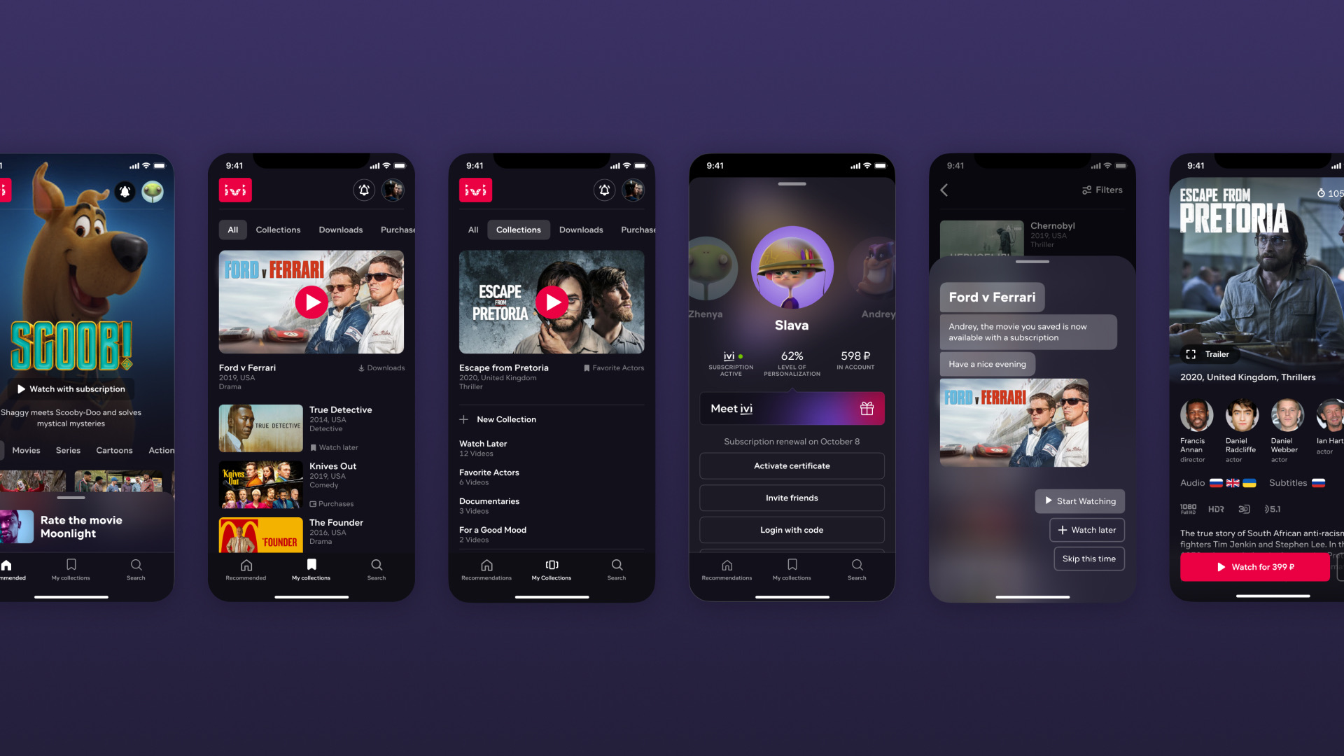 Evolution of the mobile app with a refreshed design system