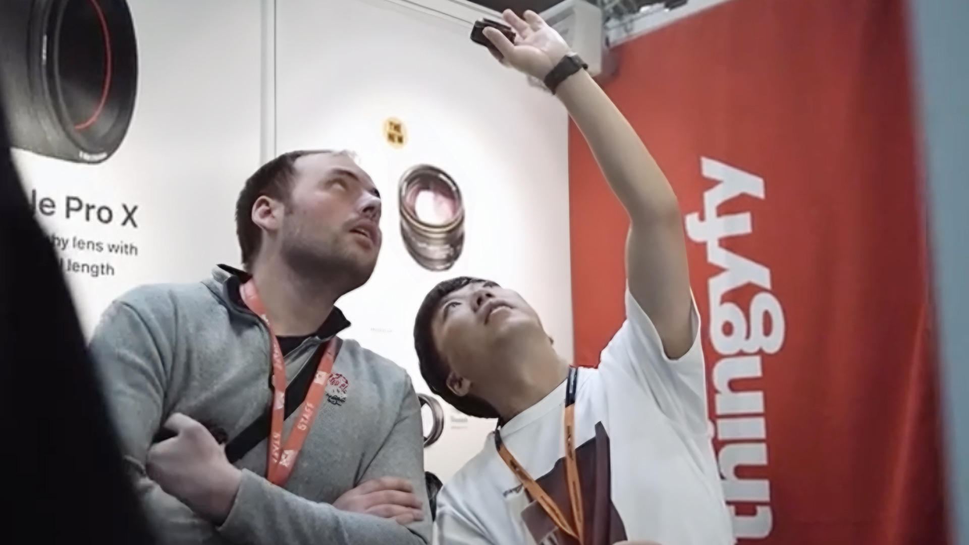 Thingyfy at The Big Video Show in Birmingham — I designed the booth and took part in the event